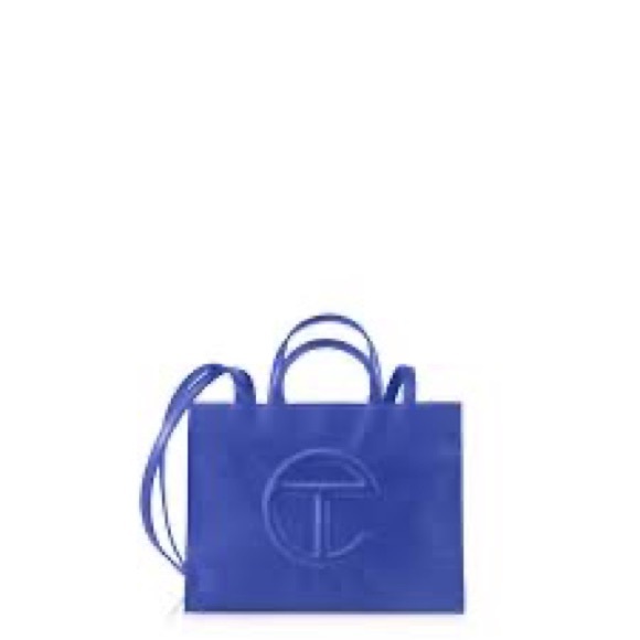 Telfar Bags Brand New Telfar Medium Blue Painters Tape Handbag